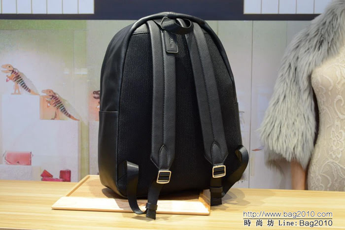 COACH蔻馳 專櫃原單 正品開版 新款徽章迷彩 男士雙肩包 59906 時尚潮流  Chz1075